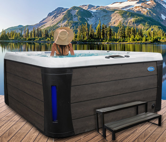 Calspas hot tub being used in a family setting - hot tubs spas for sale Delano