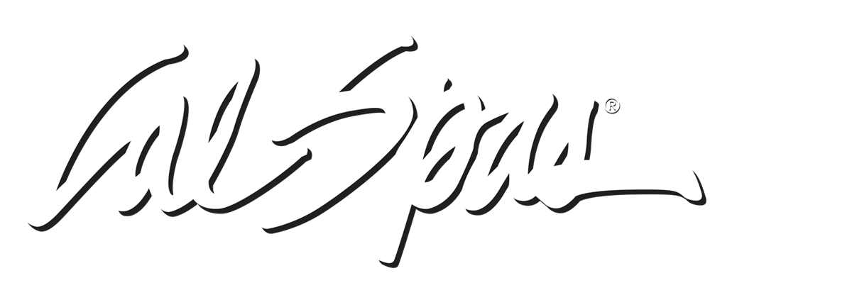 Calspas White logo Delano